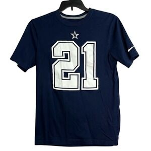 Nike NFL Dallas Cowboys Ezekiel Elliot Short Sleeve Tshirt Unisex Adult Size Med